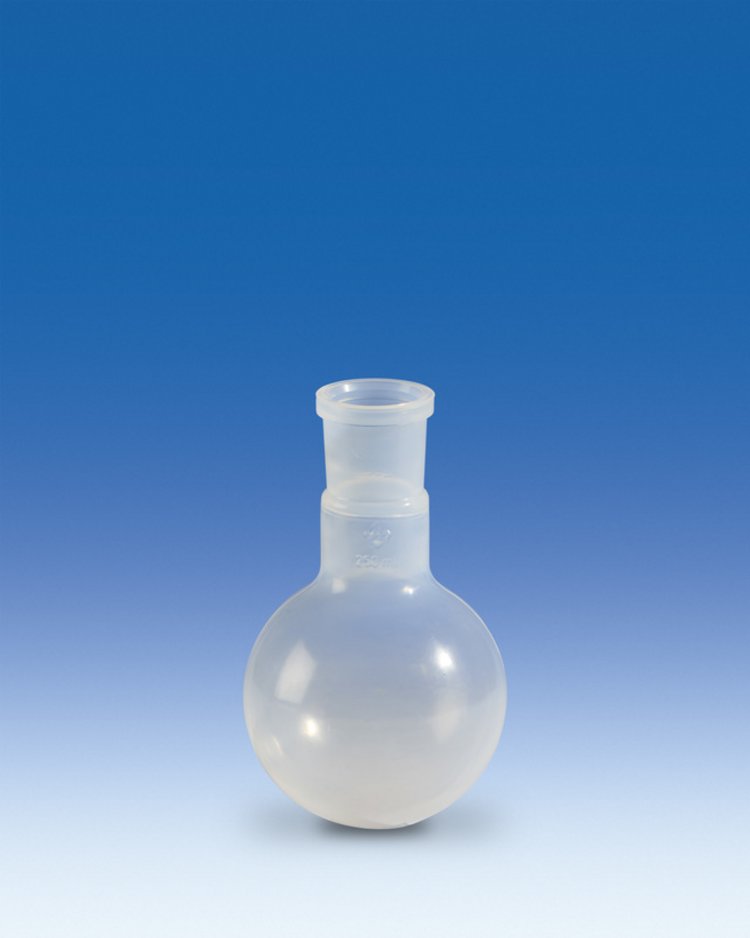 Round-bottom flasks, PFA