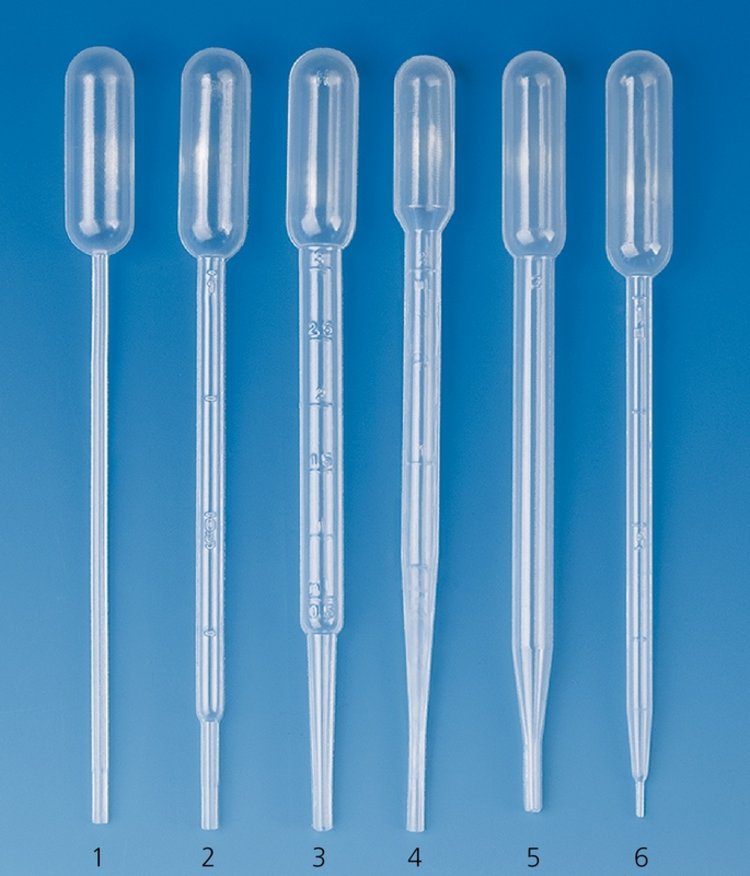 Pasteurpipetten, PE-LD