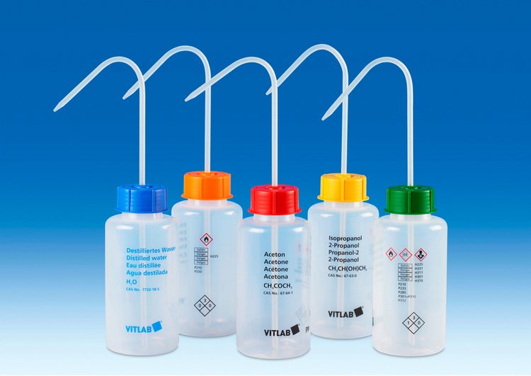 VITsafe™ Sicherheitsspritzflaschen, Weithals