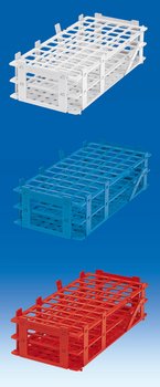 Reagenzglasgestelle, farbig, PP
