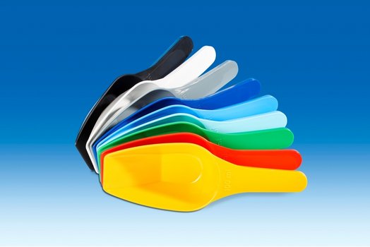 Messschaufeln, farbig, PP