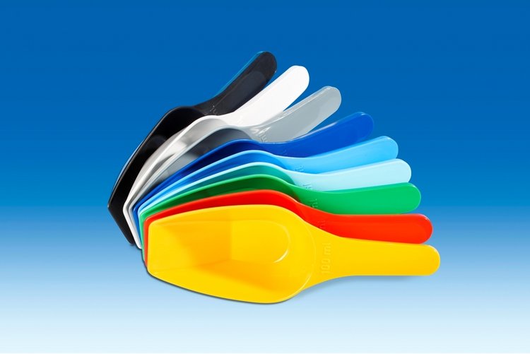 Messschaufeln, farbig, PP