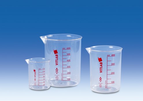Griffinbecher, PMP, aufgedruckte rote Skala