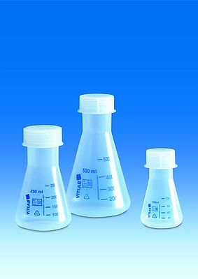 Erlenmeyer flasks, PP - Sample preparation,&nbsp;Erlenmeyer flasks
